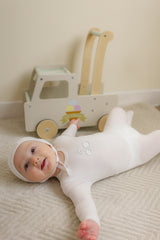 Load image into Gallery viewer, Baby Modal Embossed Cherry Layette
