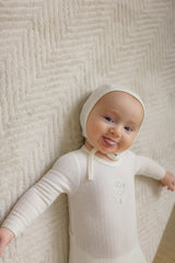 Load image into Gallery viewer, Baby Cotton Pointelle Boys Hot Air Balloon Layette
