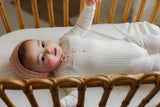 Load image into Gallery viewer, Baby Cotton Pointelle Girls Hot Air Balloon Layette
