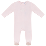 Load image into Gallery viewer, Baby Cotton Pointelle Bird Girls layette
