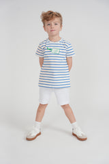 Load image into Gallery viewer, Boys Cotton Spandex "Tag Collection" T Shirt
