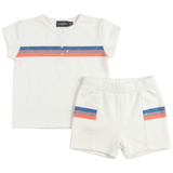 Load image into Gallery viewer, Baby Multi Colors Stripes Print 2 PC
