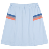 Load image into Gallery viewer, Girls Multi Color Stripes Print Midi Skirt
