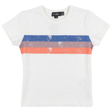 Load image into Gallery viewer, Boys Multi Color Stripes Print T Shirt
