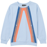 Load image into Gallery viewer, Girls Multi Color Stripes Print T Shirt
