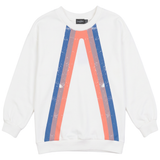 Load image into Gallery viewer, Girls Multi Color Stripes Print T Shirt
