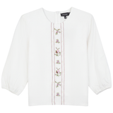 Load image into Gallery viewer, Girls Embroidery Floral Front Colomn 2 PCS
