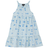 Load image into Gallery viewer, Girls Faded Printed Tiered Jumper
