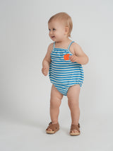 Load image into Gallery viewer, Baby Boys Cotton Terry "Peach" Bubble
