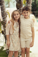 Load image into Gallery viewer, Boys Mix Cable Knit Sweater
