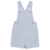 Load image into Gallery viewer, Boys Textured Linen Baby Overall
