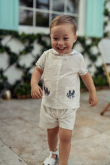 Load image into Gallery viewer, Baby Boy Sailors Style Set
