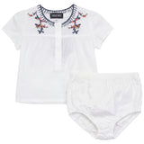 Load image into Gallery viewer, Baby Girl Set With Embroidery
