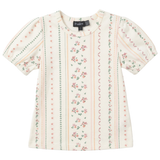 Load image into Gallery viewer, Printed Cotton Rib Girls T Shirt
