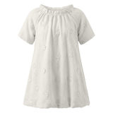 Load image into Gallery viewer, Girls Floral Embroidery With Applique Dress
