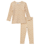 Load image into Gallery viewer, Boys Cotton Rib Floral 2 PC
