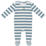 Load image into Gallery viewer, Boys 2X2 Rib Striped Onesie
