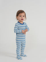 Load image into Gallery viewer, Boys Baby Stripped Onesie
