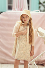 Load image into Gallery viewer, Girls Cotton Floral Dress
