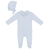 Load image into Gallery viewer, Baby Boys Cotton Rib Modal Fake Front Opening Onesie
