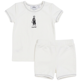 Load image into Gallery viewer, Boy Print 2 PCS Short Set
