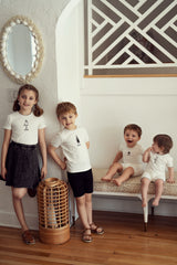Load image into Gallery viewer, Girls Print 2 PCS Short Set
