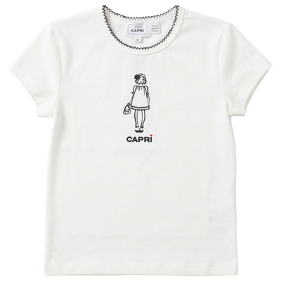 Girls Print T Top