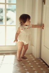 Load image into Gallery viewer, Cotton Floral Girls Bubble
