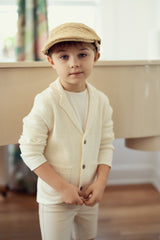 Load image into Gallery viewer, Boys Textured Knit Blazer
