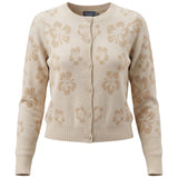Load image into Gallery viewer, Teen Knit Cardigan With Embosed Flowers
