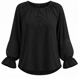 Load image into Gallery viewer, Teens Crochet Lace Flower Blouse
