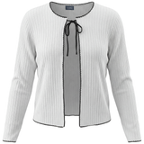 Load image into Gallery viewer, Teens Pointel Cardigan And Shell
