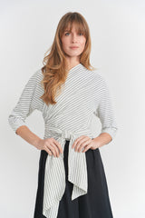 Load image into Gallery viewer, Teens Cotton Wrap Blouse
