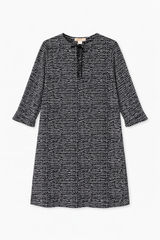 Load image into Gallery viewer, Ladies Geo &amp; Solid Print Swim Dress
