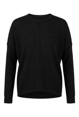 Load image into Gallery viewer, Ribbed Dolman Knit Top With Pinched Seams

