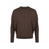 Load image into Gallery viewer, Ribbed Dolman Knit Top With Pinched Seams
