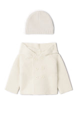 Load image into Gallery viewer, Knit Jacket With Fur Trim
