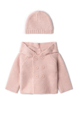 Load image into Gallery viewer, Knit Jacket With Fur Trim
