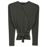 Load image into Gallery viewer, Wrap Pointelle Knit Top
