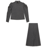 Load image into Gallery viewer, Knit Hound Tooth 2 PC Set
