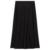 Load image into Gallery viewer, Suede A-Line Midi Skirt
