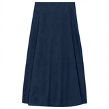 Load image into Gallery viewer, Suede A-Line Midi Skirt
