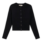 Load image into Gallery viewer, Ladies Cropped Ribbed Knit Cardigan
