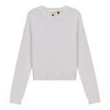 Load image into Gallery viewer, Ladies Cropped Ribbed Knit Cardigan
