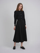 Load image into Gallery viewer, Midi Panel Ponte Skirt

