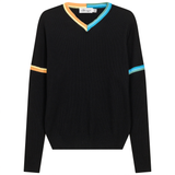 Load image into Gallery viewer, Ladies Drop Sleeve Ribbed Knit Sweater
