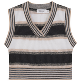 Load image into Gallery viewer, Ladies Striped Knit Vest
