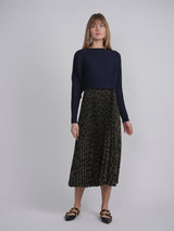 Load image into Gallery viewer, Ladies Cropped Ribbed Sweater
