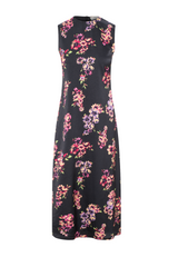 Load image into Gallery viewer, Ladies Printed Satin Midi Jumper
