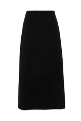 Load image into Gallery viewer, Cool Wool Midi A Line Strap Skirt
